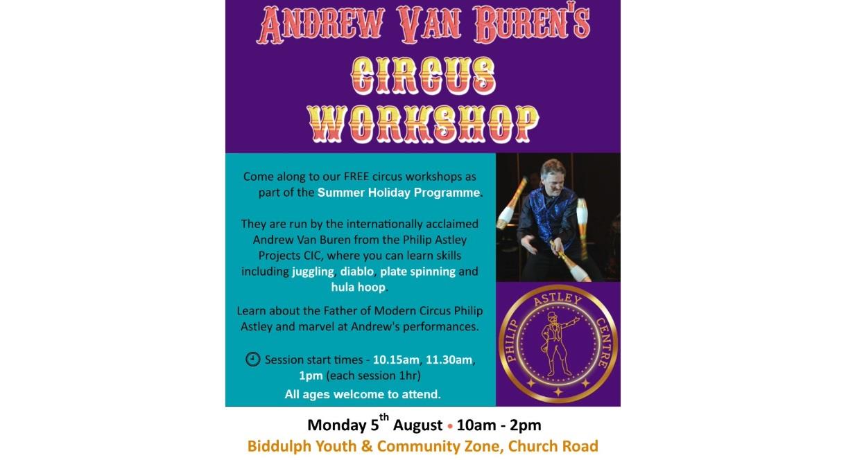 Andrew Van Buren's Circus Workshop