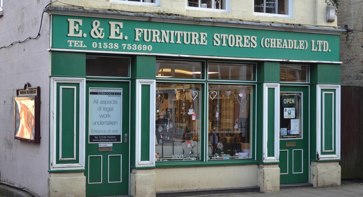 E & E Furniture Stores Shop Homes & Gardens in Cheadle, Cheadle