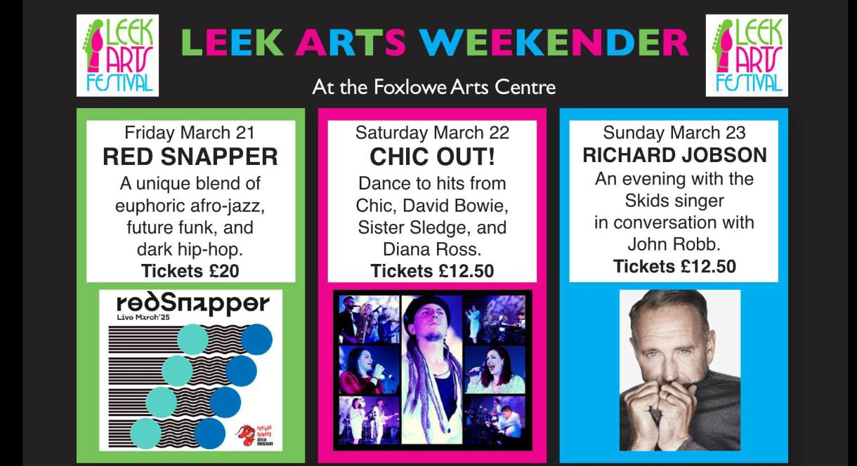 Leek Arts Weekender