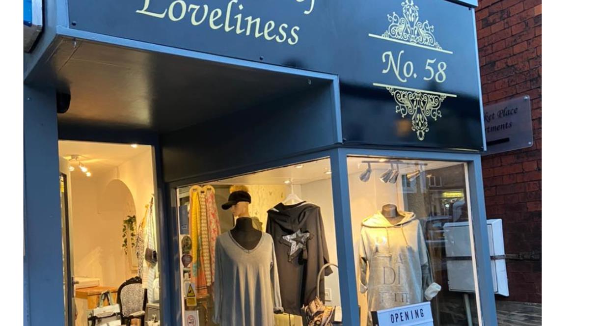 Ladies boutique shop store
