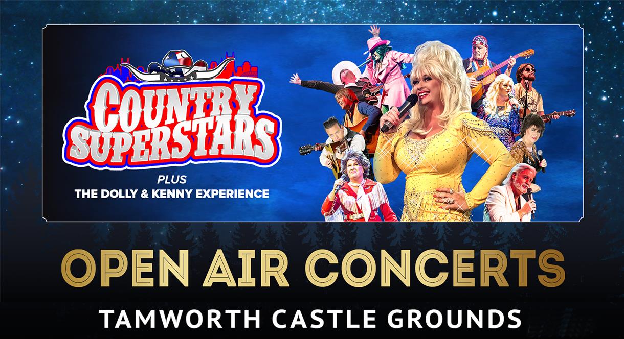 Tamworth Open Air - Country Superstars and The Dolly & Kenny Experience