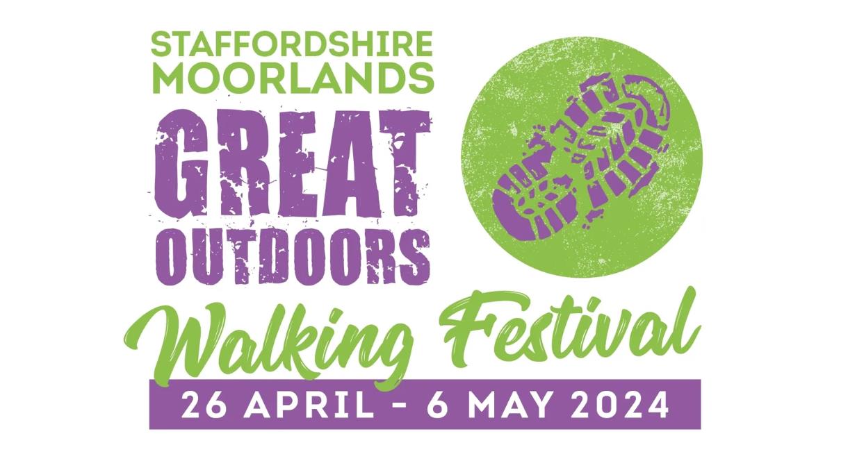 logo for Staffordshire Moorlands Walking Festival