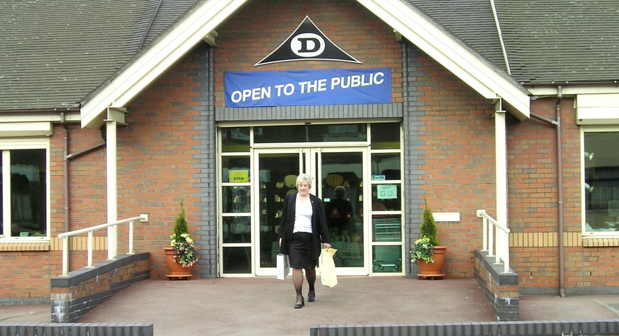 Dudson Factory Outlet Pottery Factory Shop in StokeonTrent, Stoke