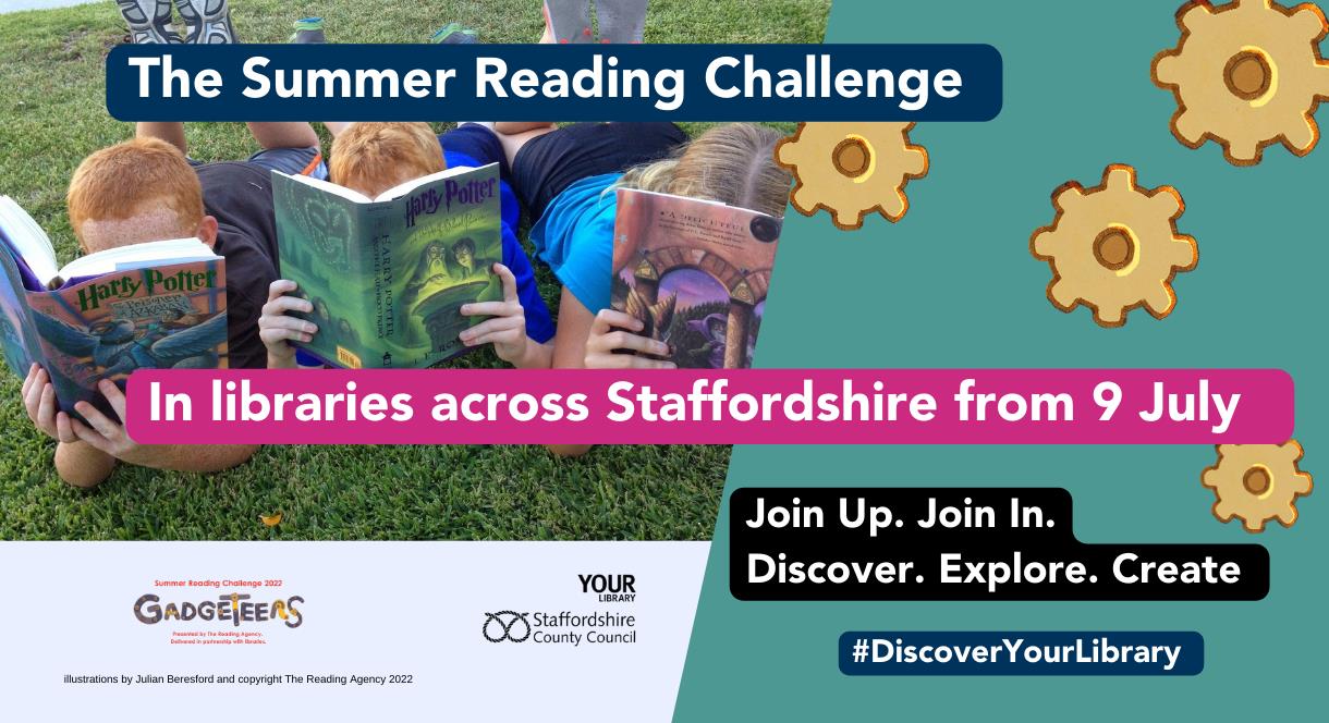 Staffordshire Libraries Summer Reading Challenge Enjoy Staffordshire