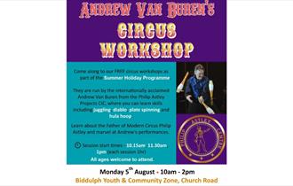 Andrew Van Buren's Circus Workshop