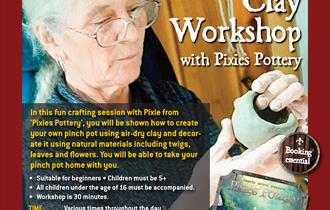 Children's Clay Workshop with Pixies Pottery