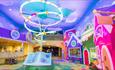 From the moment you check-in, there's lots to explore and interact with at the CBeebies Land Hotel.
