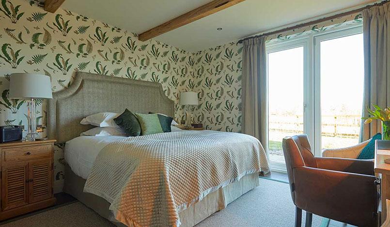 Luxury accommodation in The Walnut House at Duncombe Arms