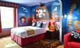 Sleeping up to 7 people, themed suites like the Swashbuckle Suite are great for larger families.