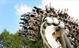 Nemesis rollercoaster at Alton Towers Resort