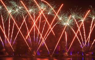 The ultimate fireworks display at Alton Towers Resort