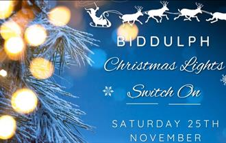 Christmas Lights to be switch on in Biddulph on Saturday 25th November