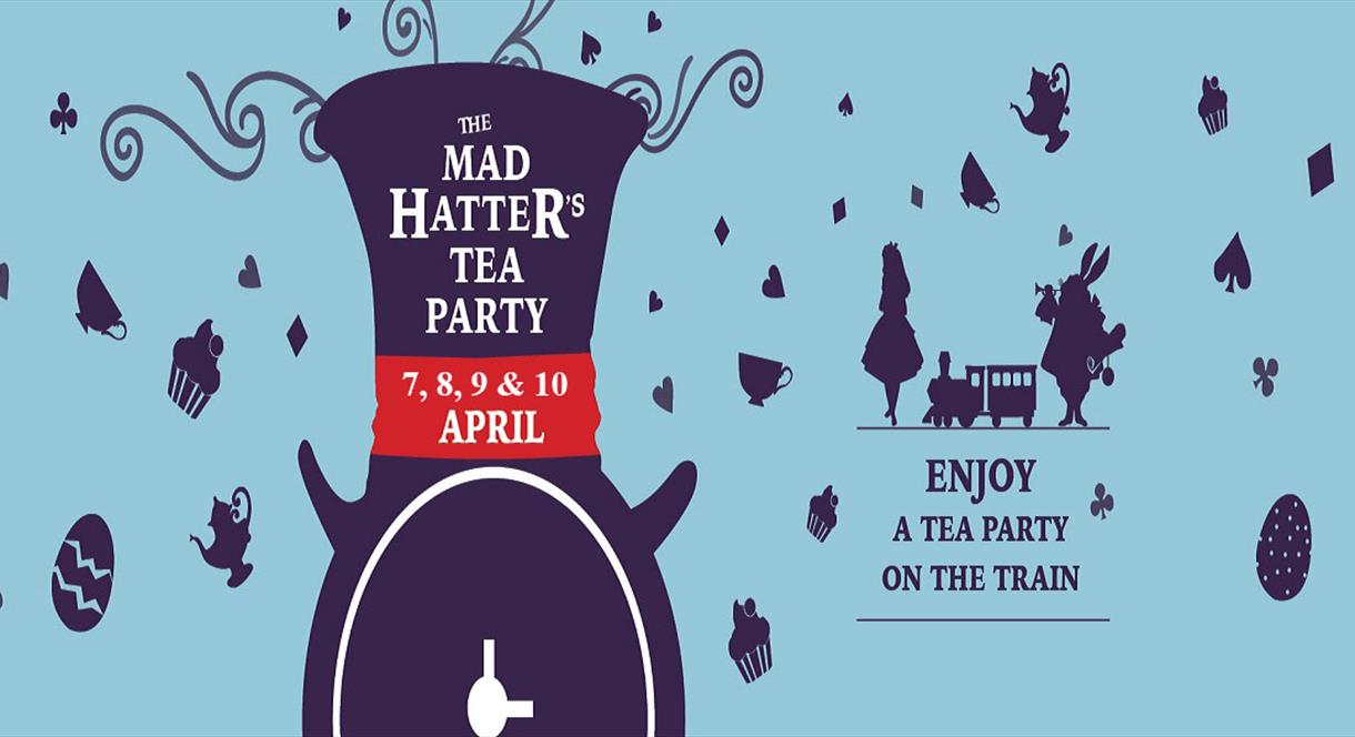 Mad Hatter's Tea Party at Churnet Valley Railway