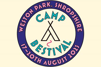 Camp Bestival 2023, Weston Park event logo
