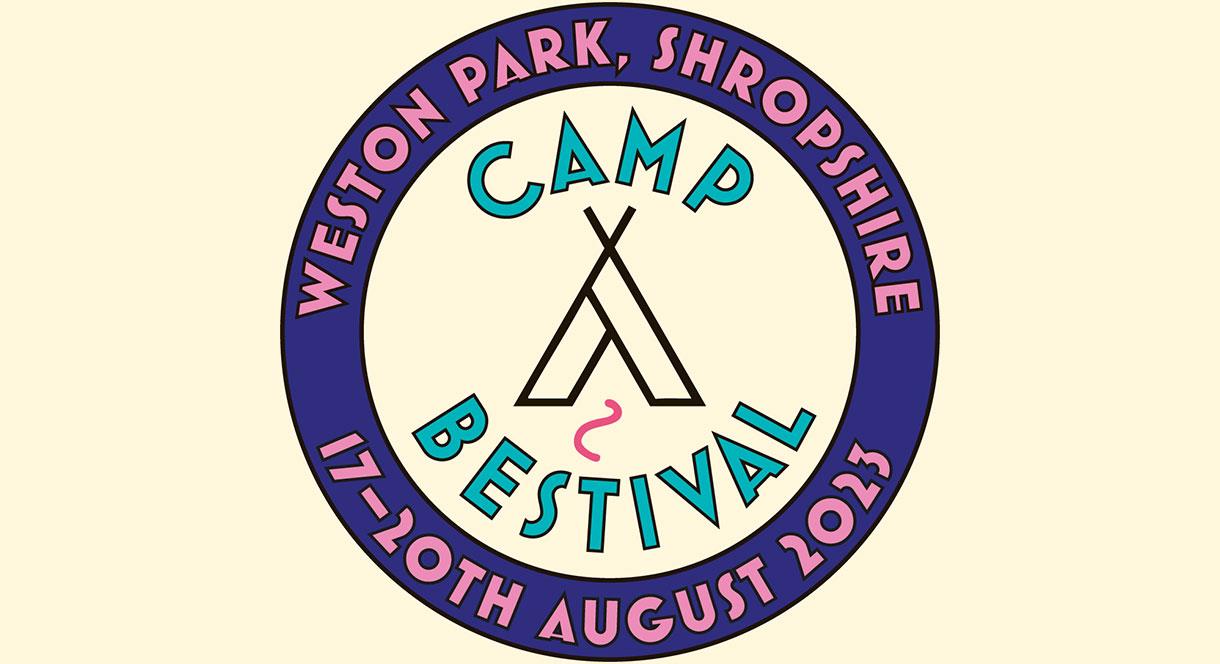 Camp Bestival 2023, Weston Park event logo