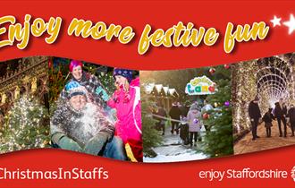 Enjoy more festive fun this Christmas in Staffordshire. Visit our webpage to find out more.