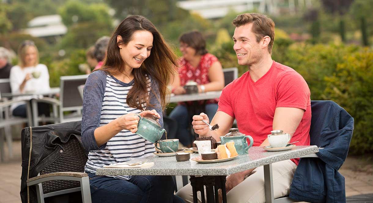 Tea for Two in the Italian Gardens Tearoom