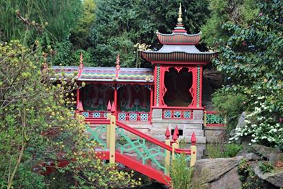 image of the Chine Temple at Biddulph Grange Garden