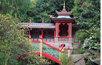 image of the Chine Temple at Biddulph Grange Garden