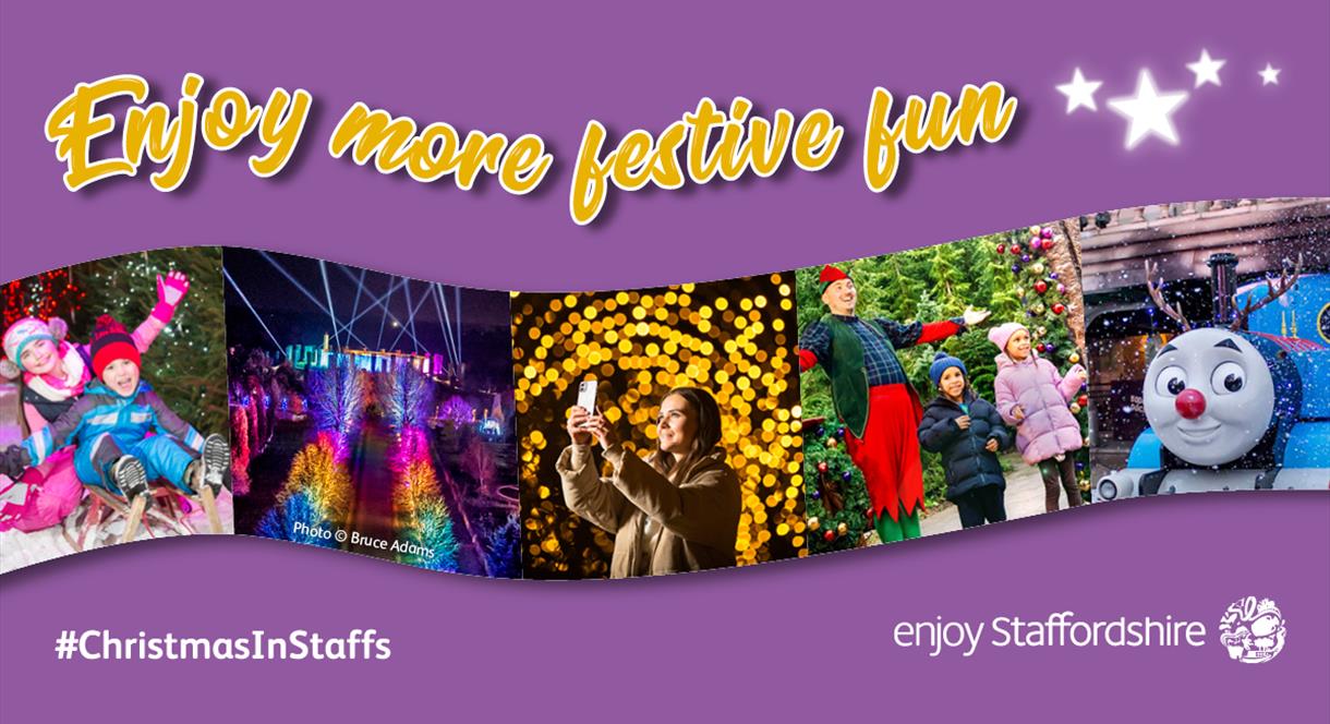 Enjoy more festive fun this Christmas in Staffordshire. Visit our webpage to find out more.
