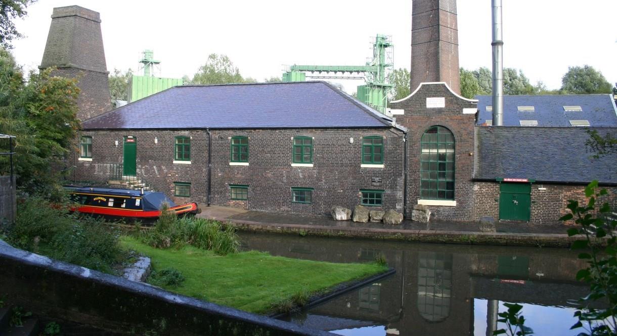 Shirley's 1857 Bone and Flint Mill at the Etruria industrial Museum