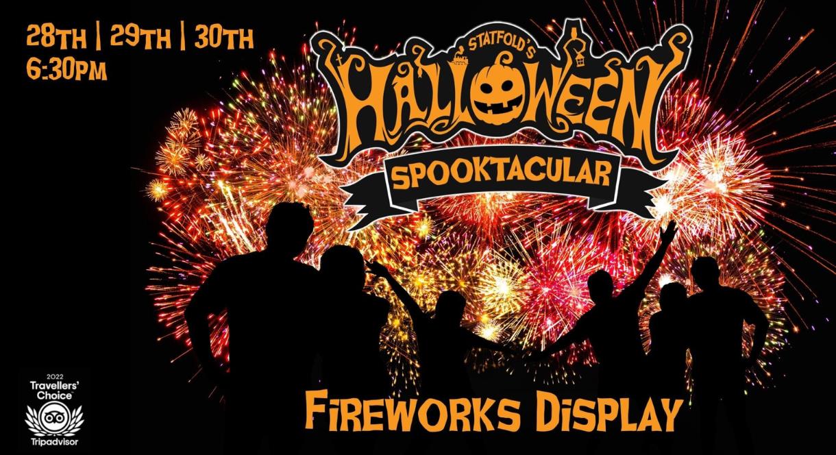 Dates and times for Statfold's Halloween Spooktacular Fireworks Display, Staffordshire