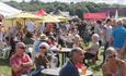 Crowds enjoying the festival atmosphere at Tamworth Food Gusto