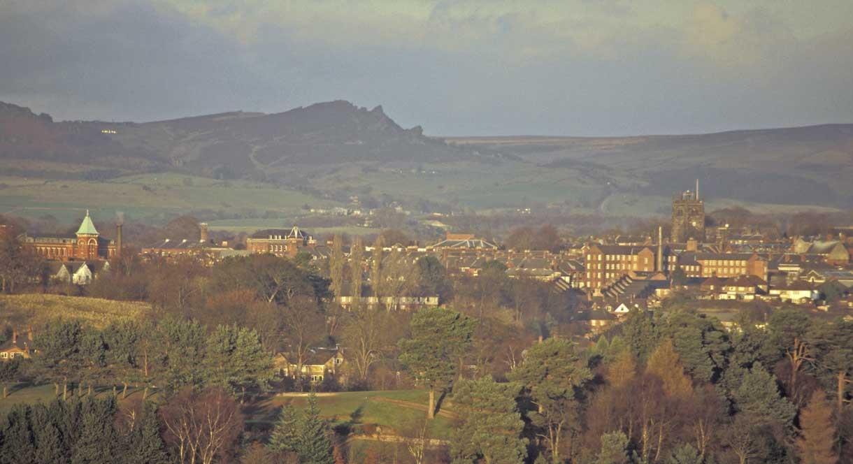 Leek Town In Enjoy Staffordshire