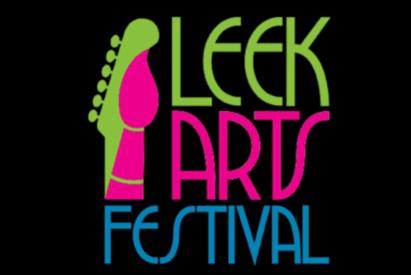 image shows Leek Arts Festival logo