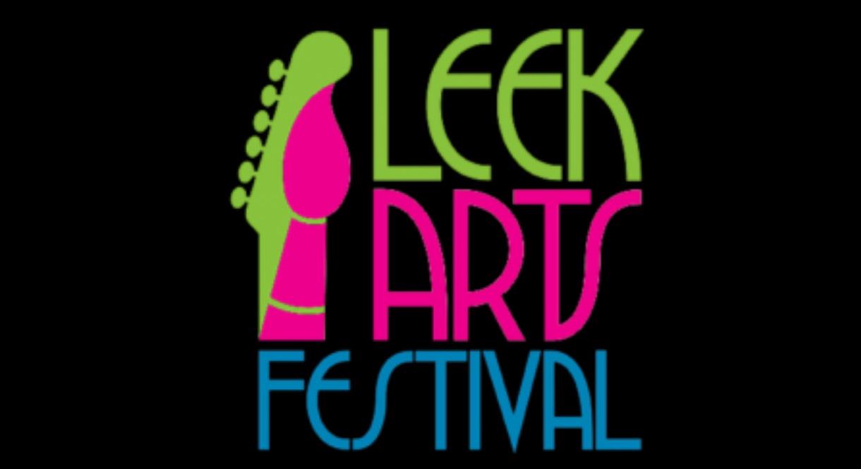 image shows Leek Arts Festival logo