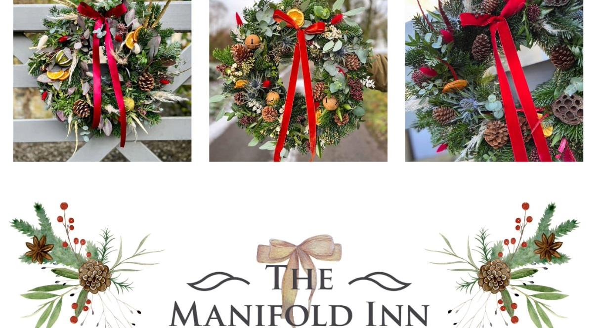 The Manifold Inn Wreath Making Workshop