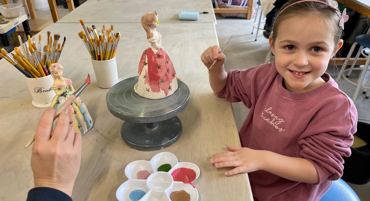 LoveClay May Half Term Decorating Sessions