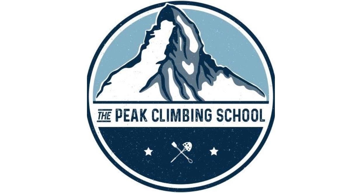 image of logo for Peak Climbing School
