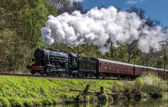 image of the Churnet Valley Railway's Steam Train & Railway Carriages