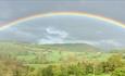 Rainbow over the moorlands!