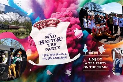 image for The Mad Hatter's Tea Party at Churnet Valley Railway