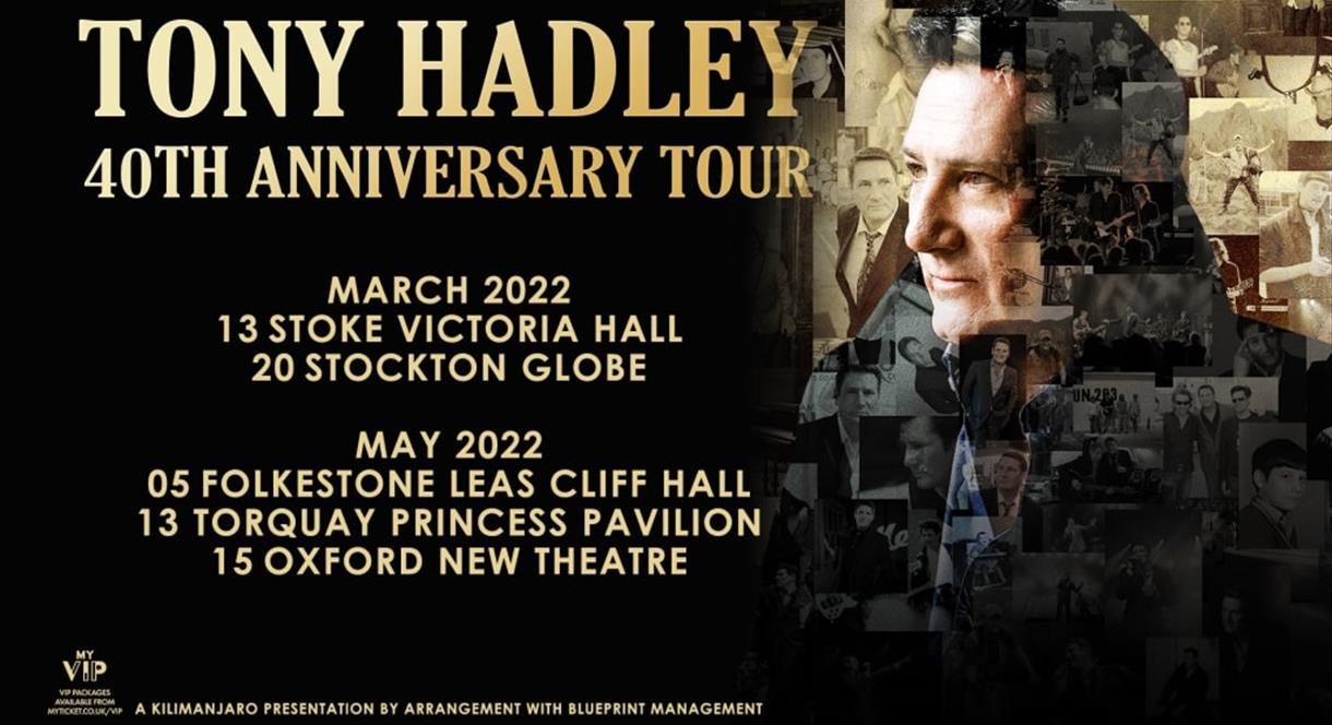 Tony Hadley at the Victoria Hall in Stoke-on-Trent