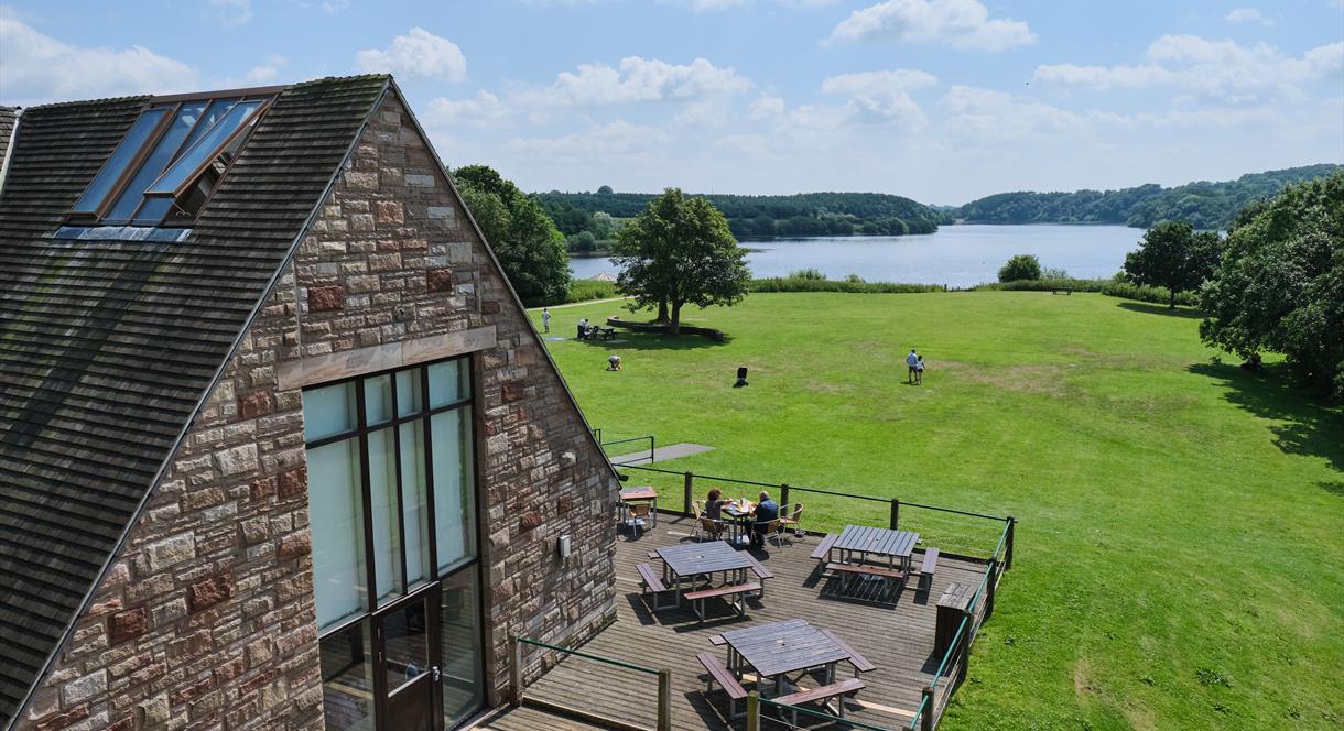 exterior view of the Tittesworth visitor centre