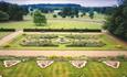 Formal Gardens to Parkland, design by Capability Brown