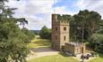 The Knoll Tower is one of several unusual self-catering holiday rental properties at Weston Park.