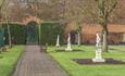 Some of the formal gardens at Wychnor Park Country Club
