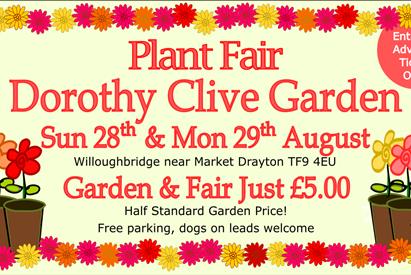 Summer Plant Fair - Dorothy Clive Garden