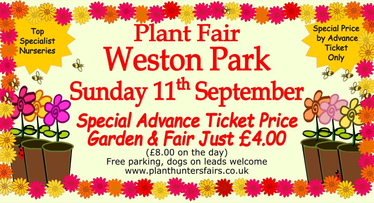 Autumn Plant Hunters' Fair, Weston Park, Staffordshire 11th Sept 2022.