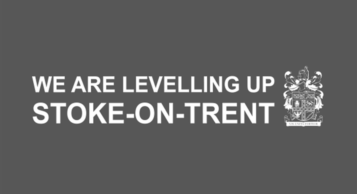 We Are Levelling Up Stoke-on-Trent logo