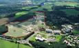 Aerial photograph of Keele University Science and Innovation Park