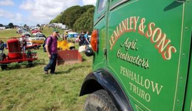 Classic and steam vehicle show at Harmans Cross in Dorset - photo credit Andrew P.M. Wright