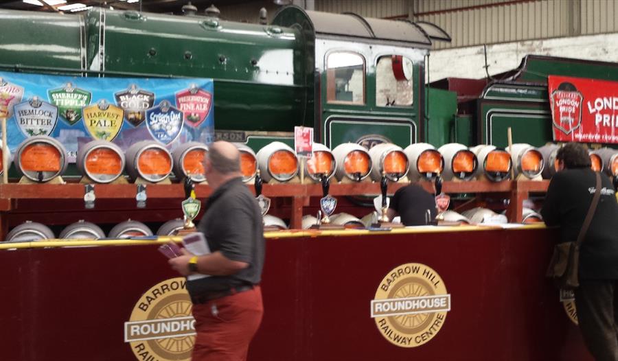 Rail Ale Festival at Barrow Hill Roundhouse