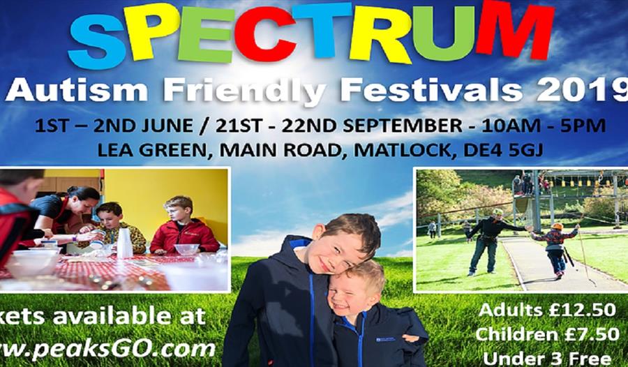Spectrum Autism Friendly Festival at Lea Green Outdoors Activity Centre