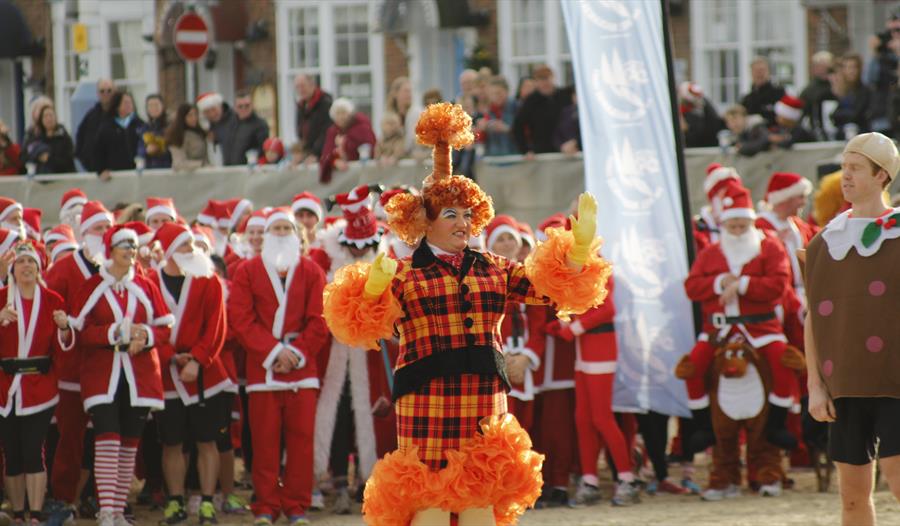 Chase The Pudding 5km race in Weymouth, Dorset