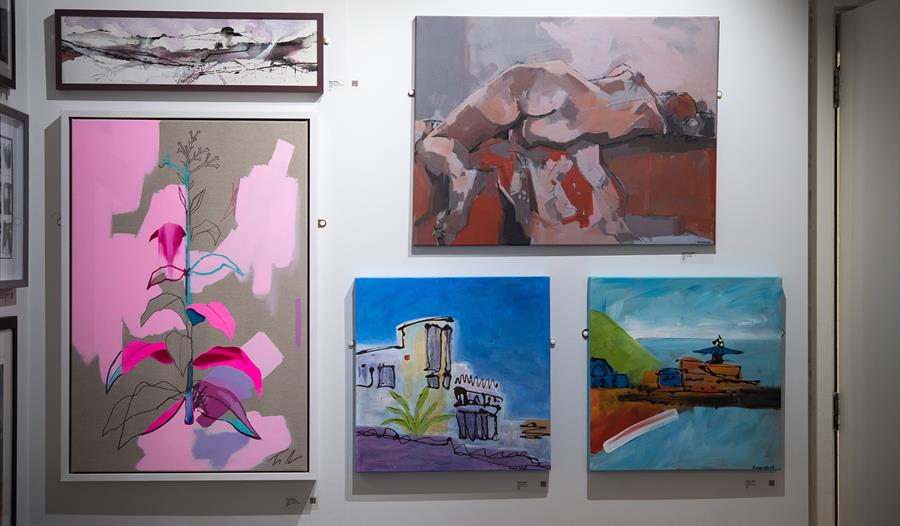 Leicester Society of Artists exhibition view